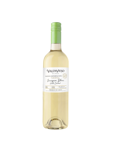 Saldos de Exportación Vino Varietal Valdivieso Sauvignon Blanc 2018 Marca Valdivieso
