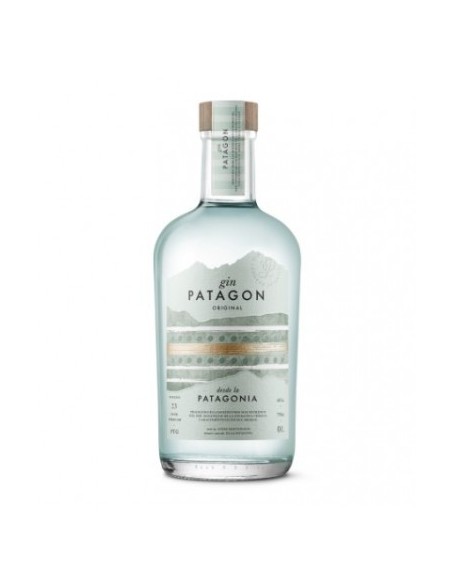 Licores y Destilados Pack Gin Patagon Original con Tazón Metálico Marca Patagon