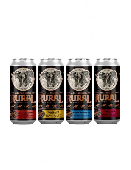 Packs Pack Mix Cerveza Rural Variedades Marca Rural