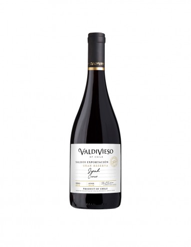 Saldos de Exportación Vino Gran Reserva Valdivieso Syrah 2014 - Saldos Marca Valdivieso