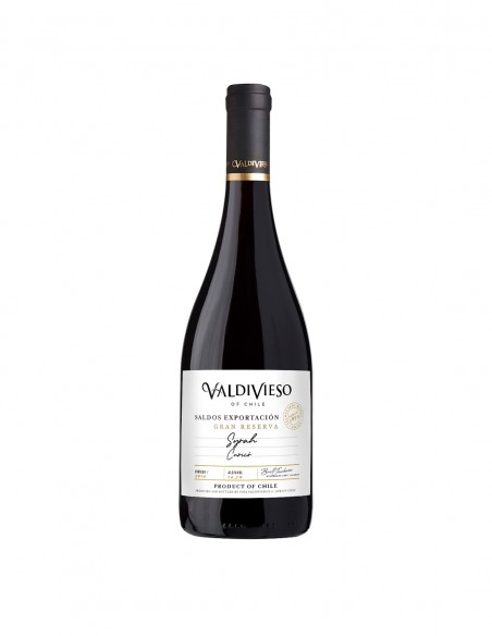 Saldos de Exportación Vino Gran Reserva Valdivieso Syrah 2014 - Saldos Marca Valdivieso