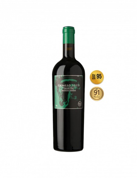 Vinos Estuche Caballo Loco Grand Cru Sagrada Familia Black Marca Caballo Loco