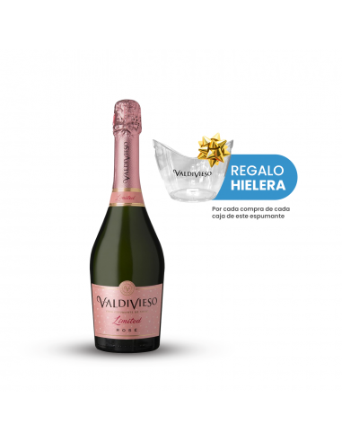 Espumantes Espumante Valdivieso Limited Brut Rose 750cc con Hielera de Regalo Marca Valdivieso