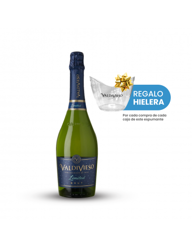 Espumantes Valdivieso Limited Brut 750cc con Hielera de Regalo Marca Valdivieso