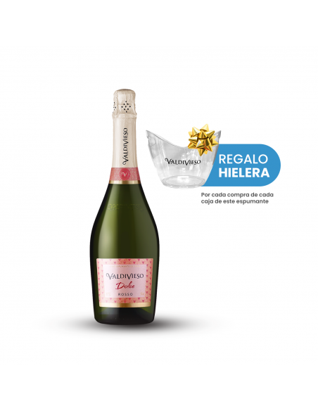 Espumantes Espumante Valdivieso Dolce Rosso con Hielera de Regalo Marca Valdivieso