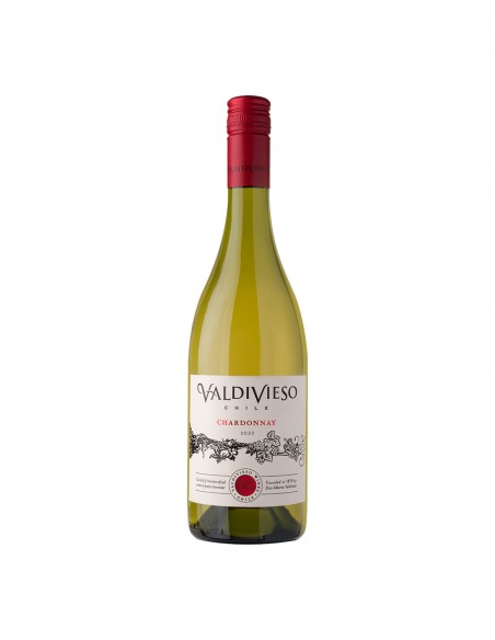 Saldos de Exportación Vino Varietal Valdivieso Chardonnay 2022 Saldos Marca Valdivieso