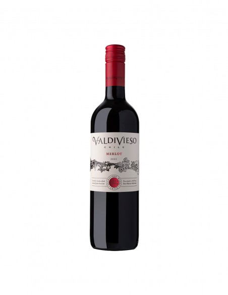 Saldos de Exportación Vino Varietal Valdivieso Merlot 2022 Saldos Marca Valdivieso