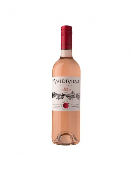 Saldos de Exportación Vino Varietal Valdivieso Rose Cinsault 2022 Saldos Marca Valdivieso